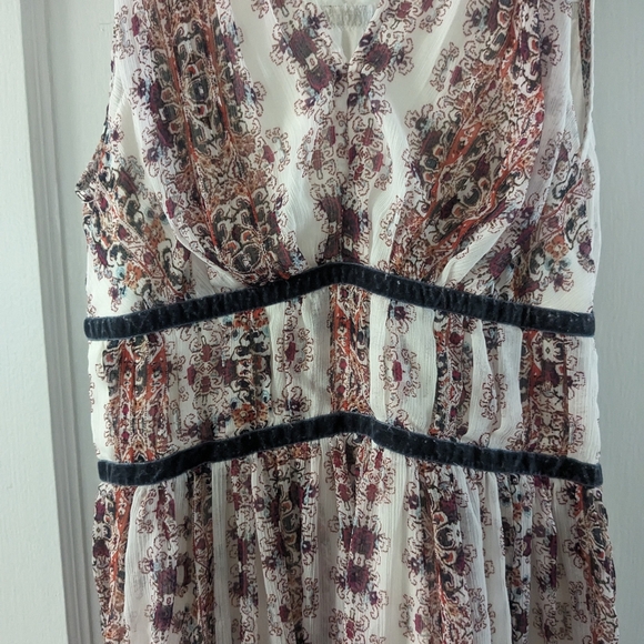 Abercrombie and Fitch Boho Floral print dress size xs - Picture 3 of 11